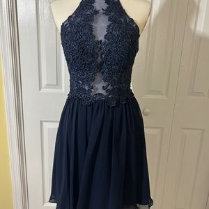 Navy Special Occasion/Prom Dress